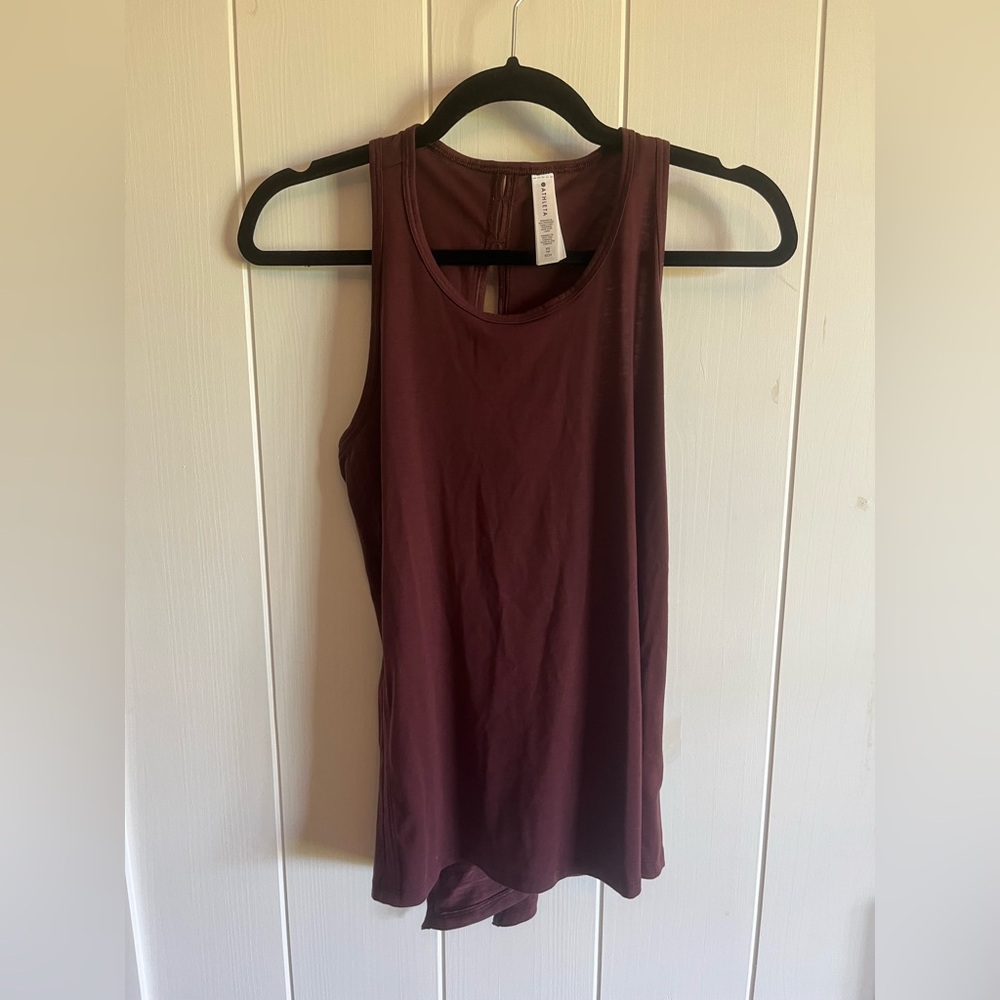 Athleta Maroon Tank Top